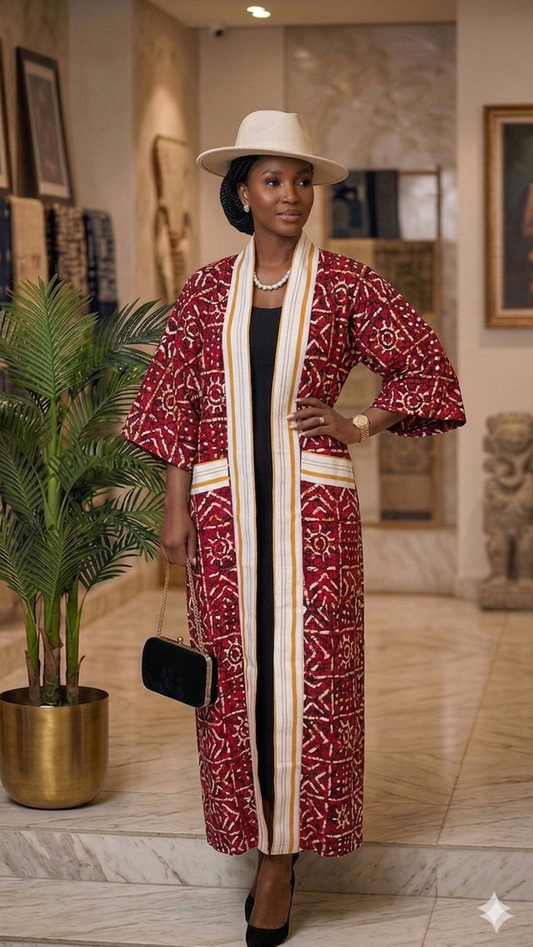 Rich Aunty Long Kaftan