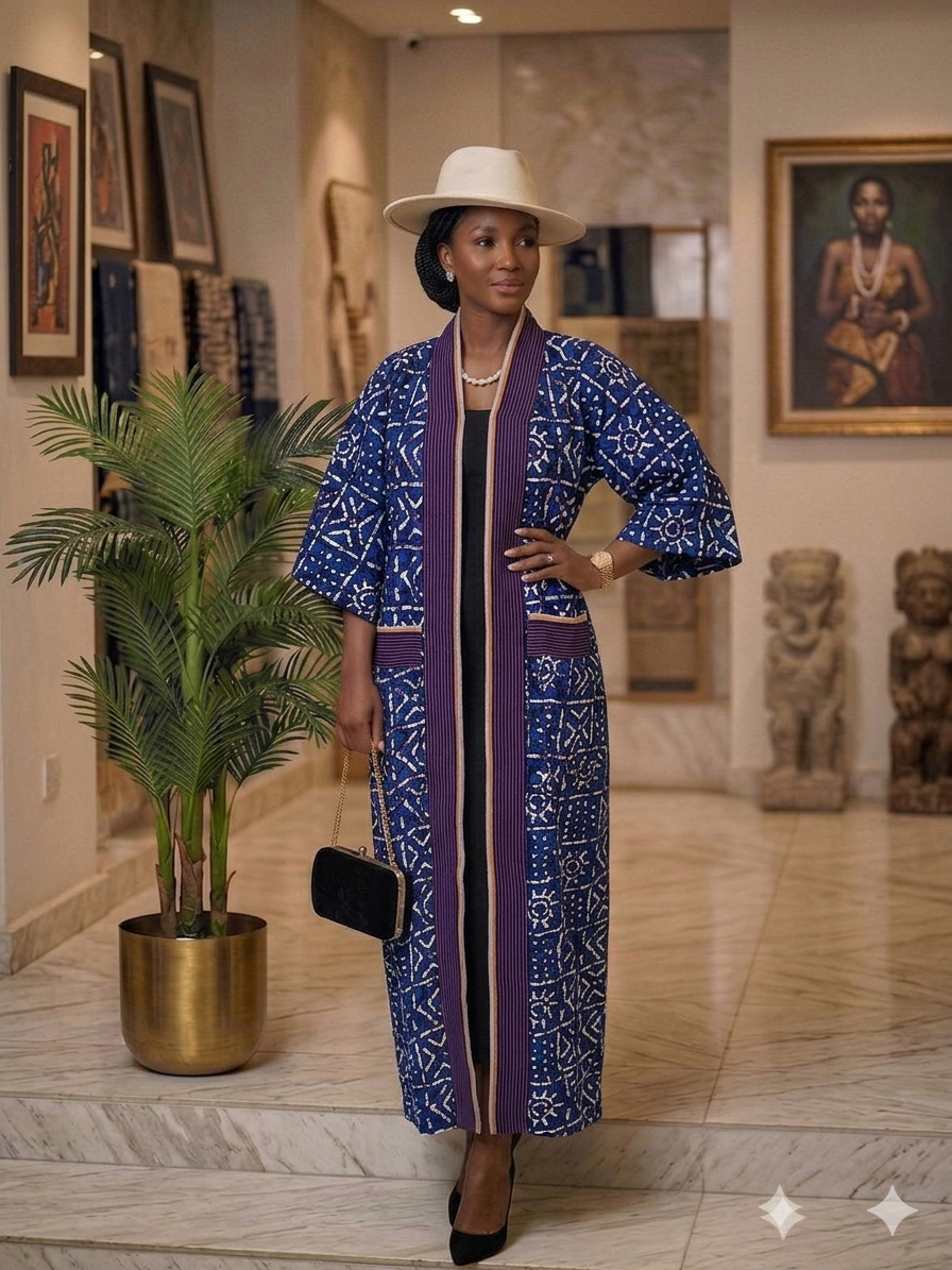 Rich Aunty Long Kaftan