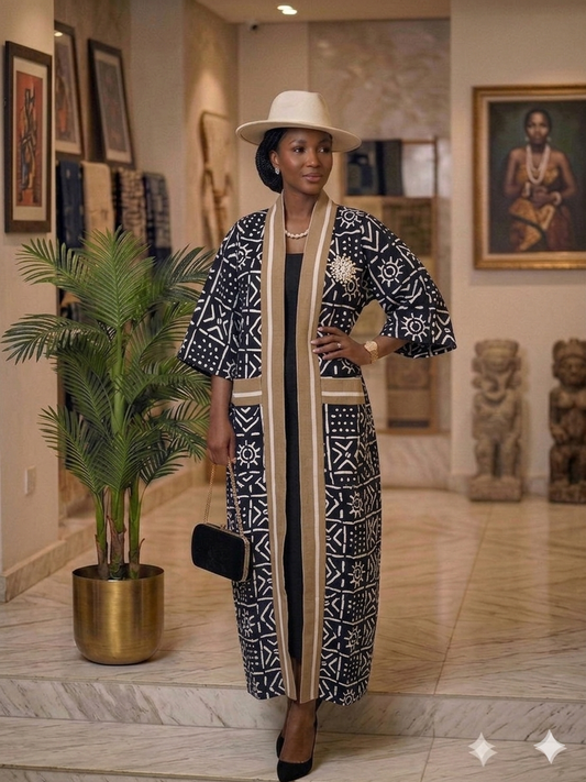 Rich Aunty Long Kaftan