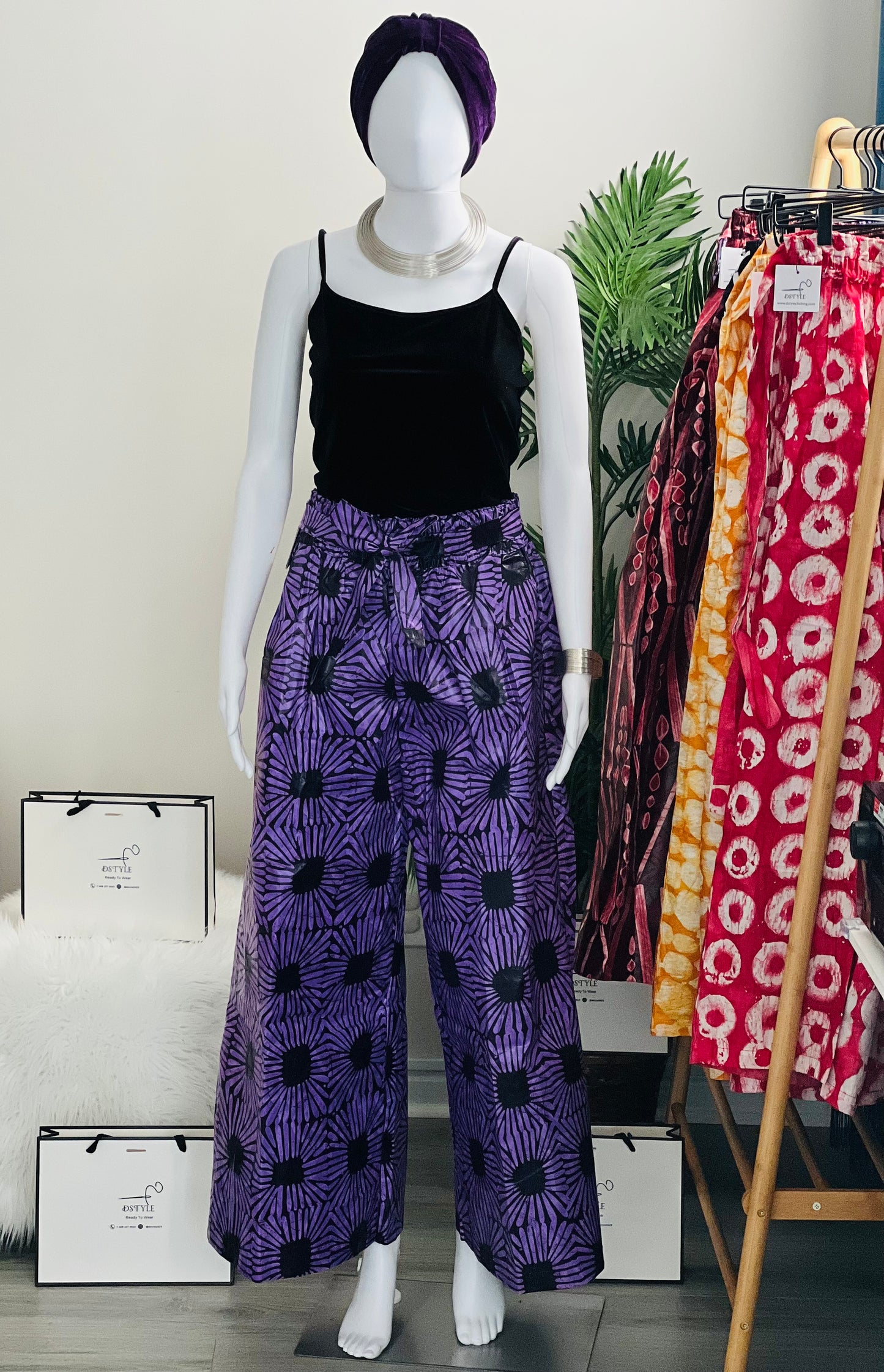 Jael Palazzo Pant  – Purple